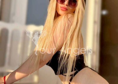 blonde escort in athens greece