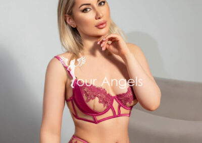 blonde escort girl in athens greece