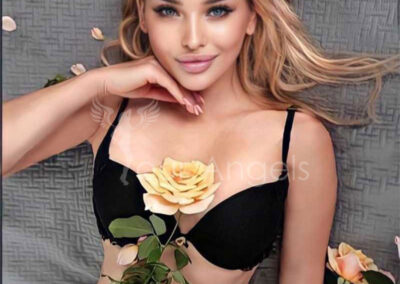 blonde escort in athens