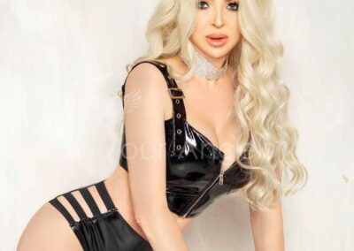 blonde escort lady in athens greece