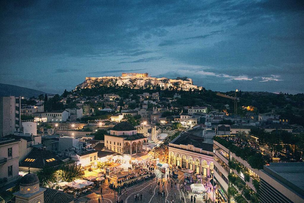 nightlife in athens